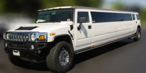 Hummer H2 White Stretch